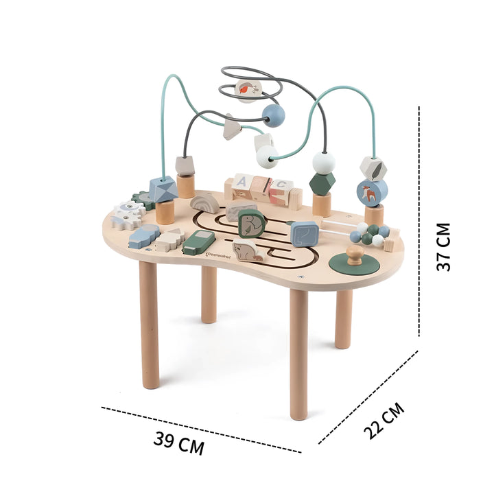 Montessori Wooden Activity Table | Busy Board | Learning Table