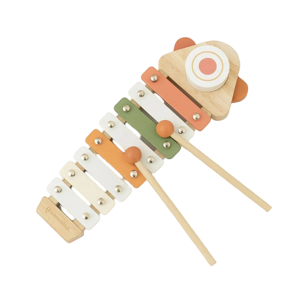 Wooden Xylophone - 8 Key Musical Toy for Kids