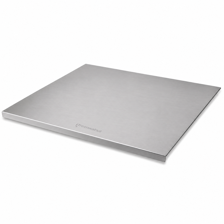 Stainless Steel Kitchen Board – Multi-Purpose Pastry, Cutting & Food Prep Board | Dough Rolling, Meat & Vegetable Chopping Mat