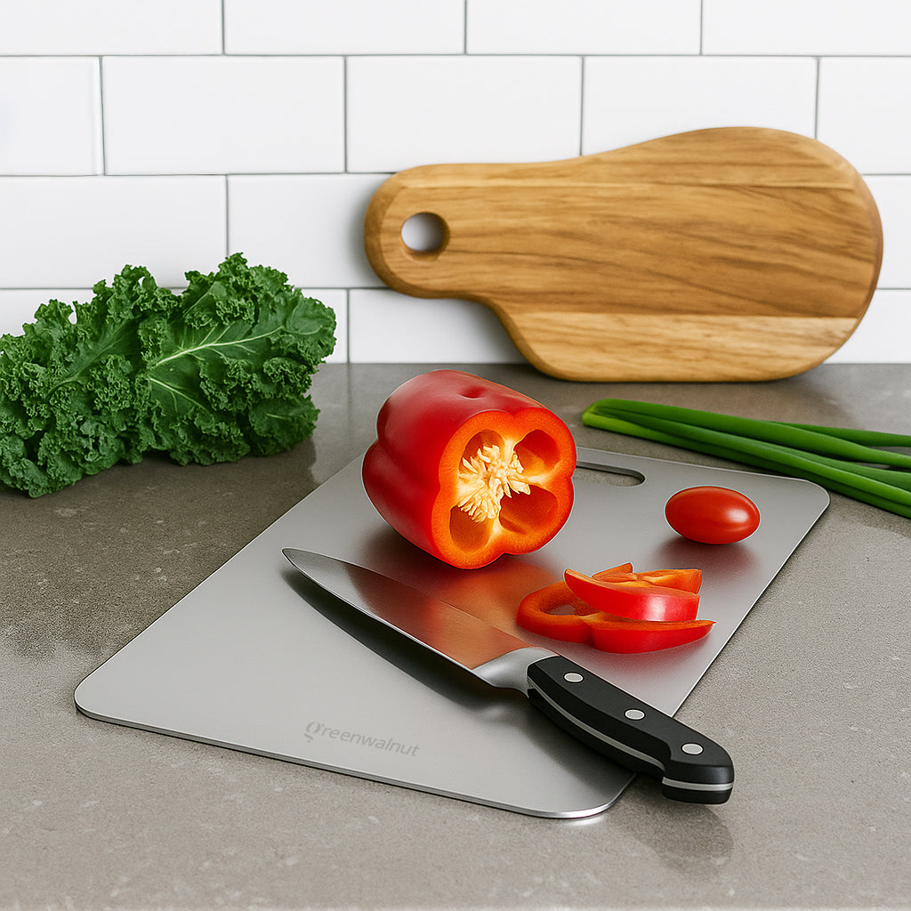 Stainless Steel Cutting Board – High Hardness, Scratch-Resistant