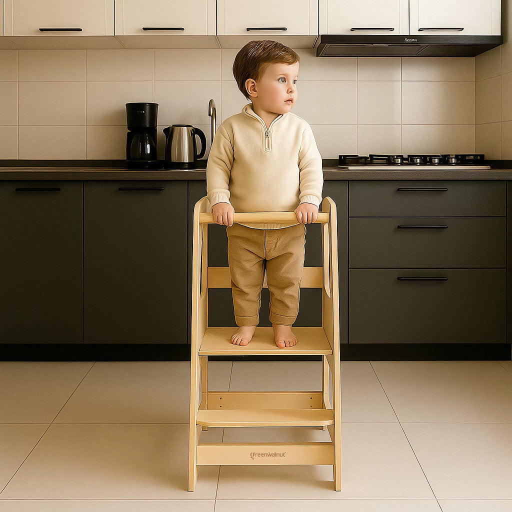Wooden Learning Tower | Educational Tower | Climbing Tower