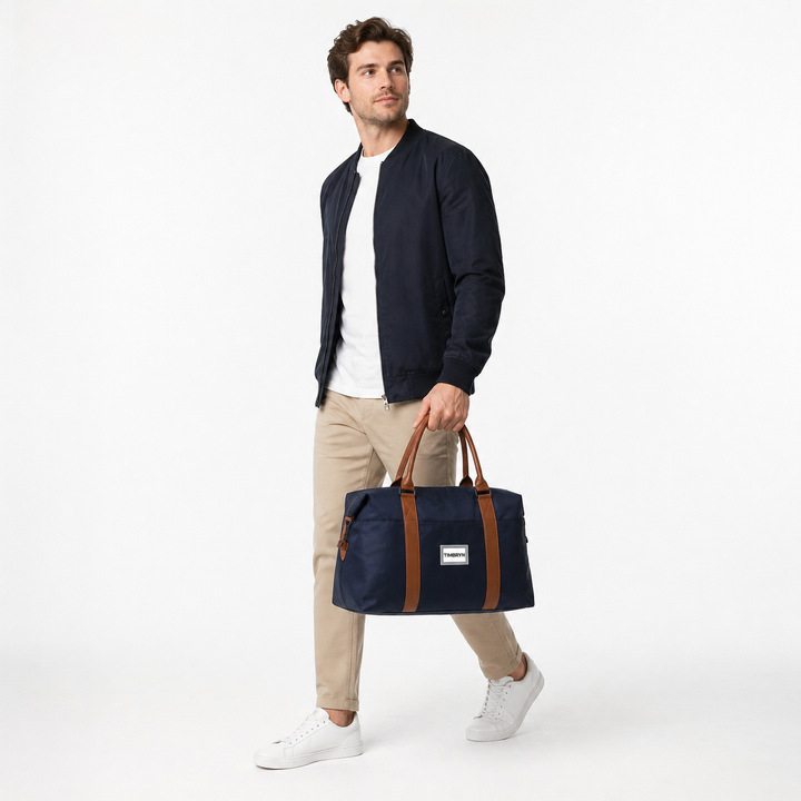 TIMBRYN Large Weekender Duffel Bag | Carry-On Travel Bag