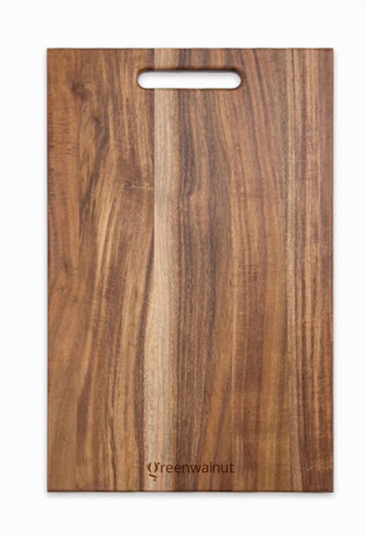 Acacia Wood Cutting Board - Durable, Easy-Clean Chopping Block for Kitchen & Dining