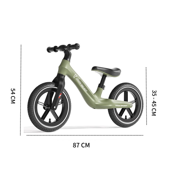 Balance Bike  | 12" Sports Bike | No Pedal Balance Bike (Green)