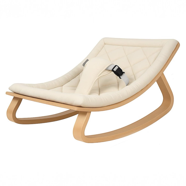 Wooden Baby Rocker – Natural Comfort and Modern Design | Nursery Rocking Chair