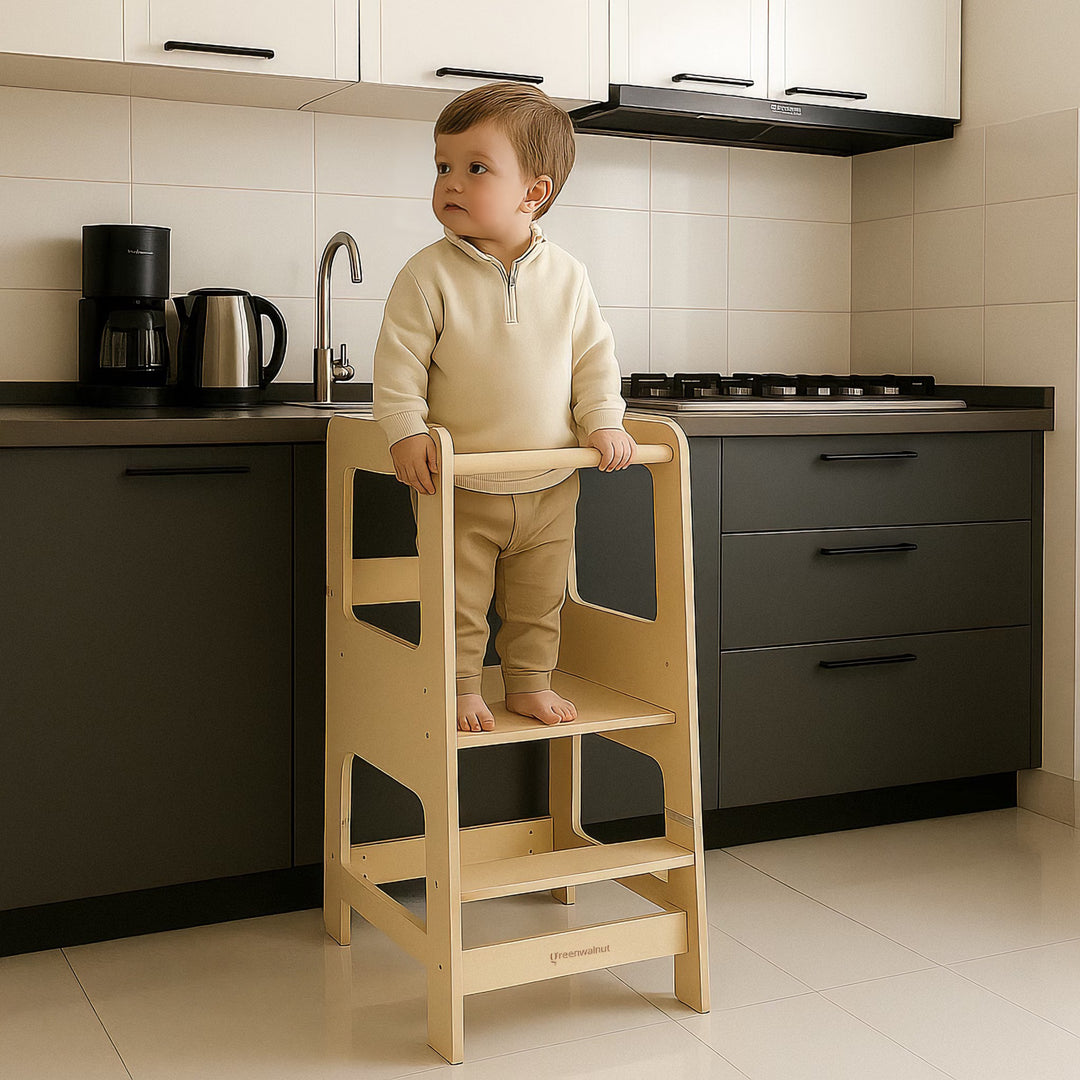 Wooden Learning Tower | Educational Tower | Climbing Tower