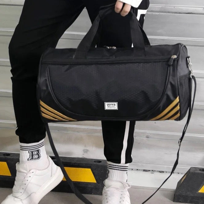 Gym Sports Duffle Bag For Men & Women | Duffel Bag with Shoes Compartment  | Weekender Bag for Men & Women