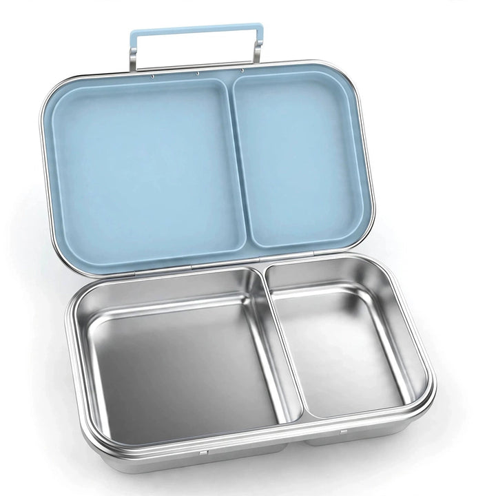 Stainless Steel 2 Compartment Bento Lunch Box