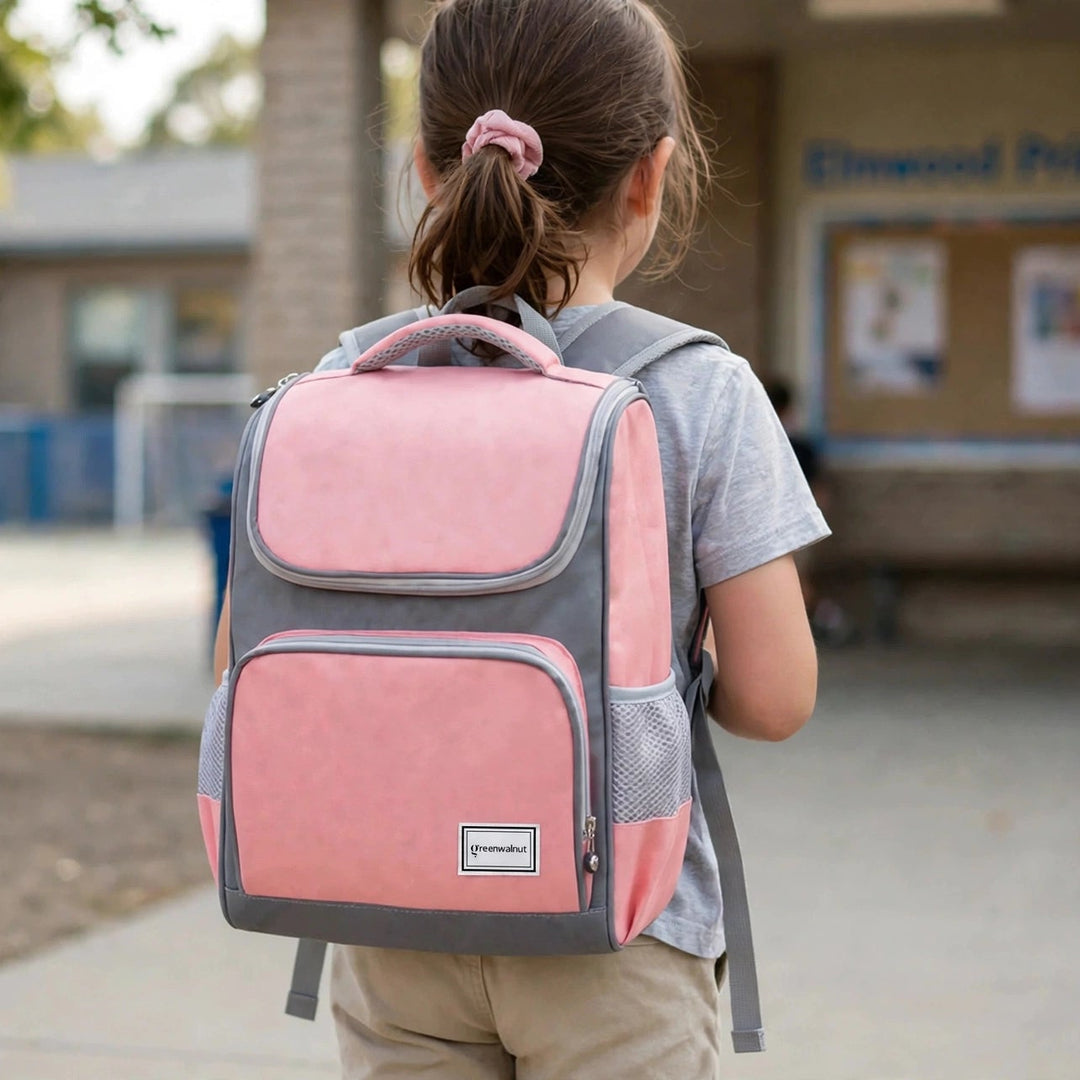 Greenwalnut™ Large Kids School Backpack