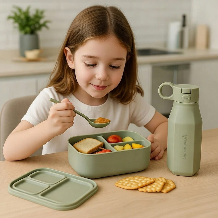 Silicone Bento Box & Silicone Bottle