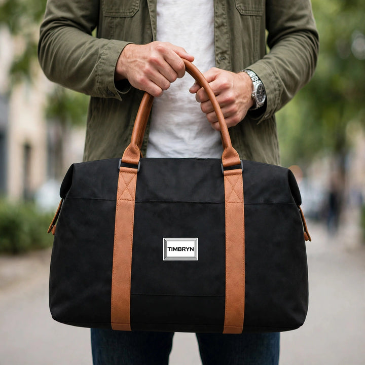 TIMBRYN Large Weekender Duffel Bag | Carry-On Travel Bag