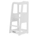 Kids & Toddler Learning Tower | Kitchen Step Stool ( White ) - Green Walnut Inc.