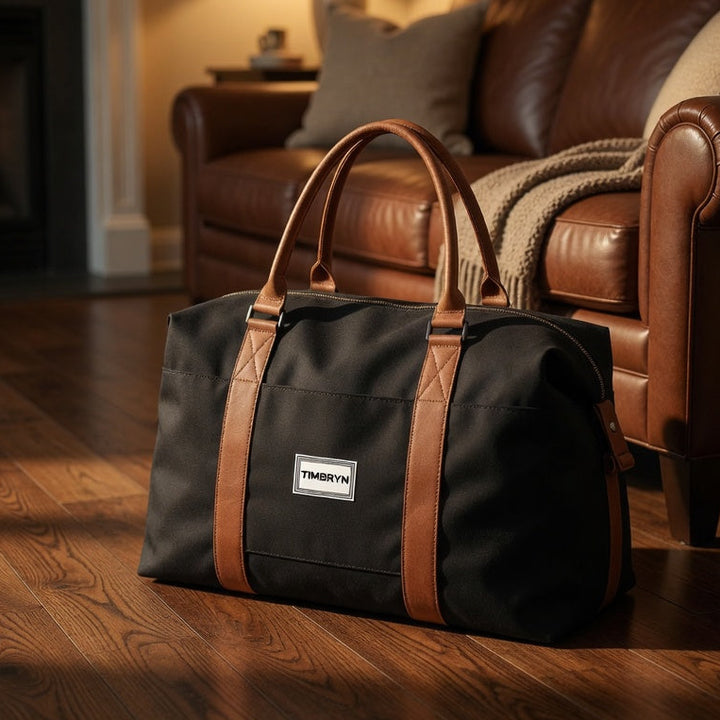 TIMBRYN Large Weekender Duffel Bag | Carry-On Travel Bag
