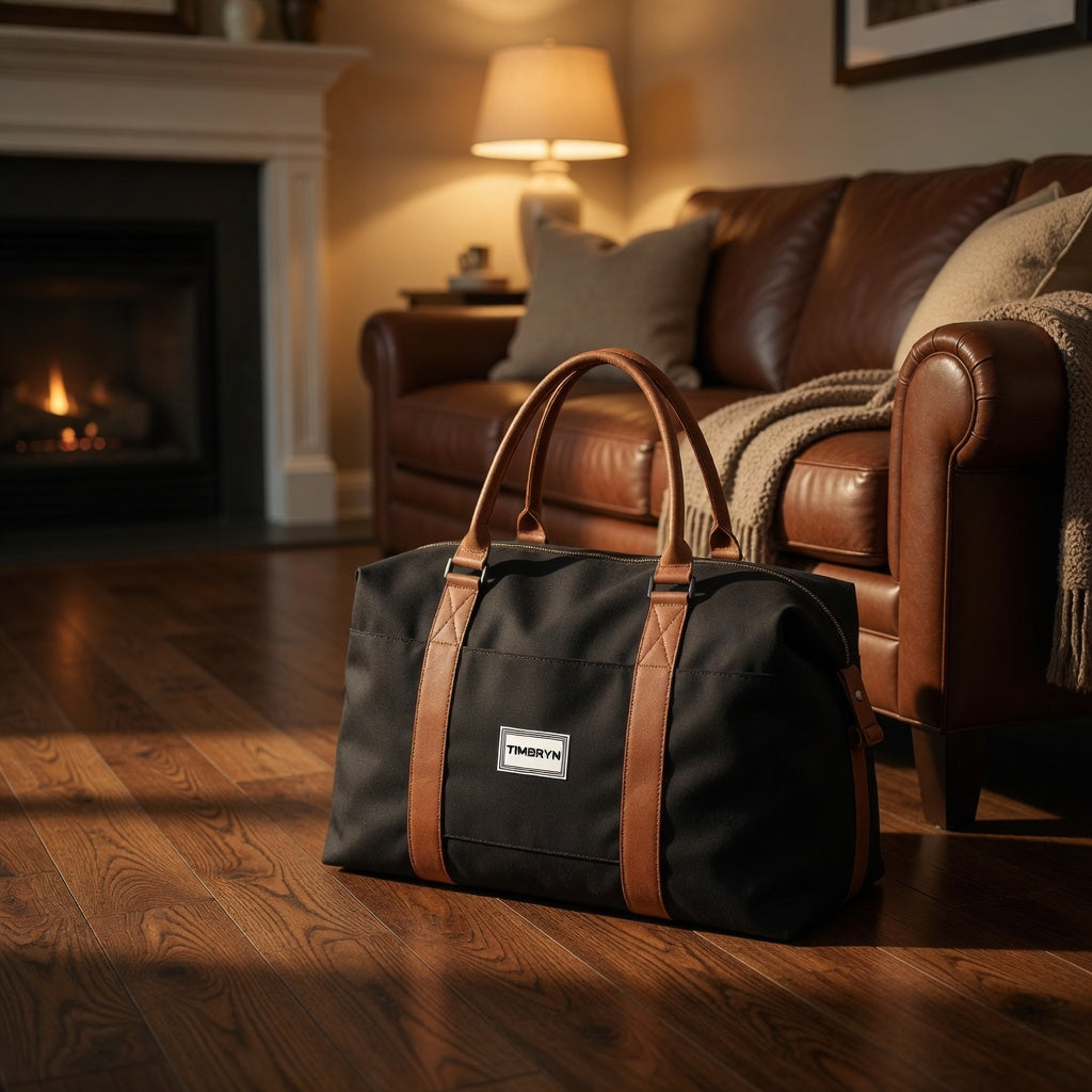 TIMBRYN Large Weekender Duffel Bag | Carry-On Travel Bag