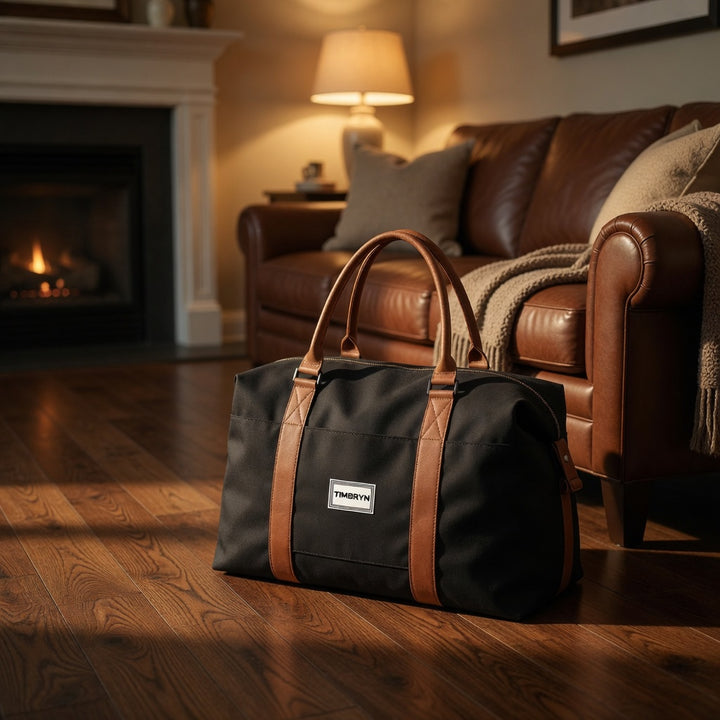 TIMBRYN Large Weekender Duffel Bag | Carry-On Travel Bag