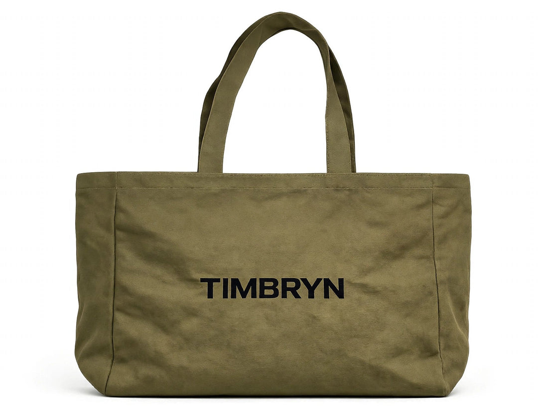 Large Canvas Tote Bag with Zipper & Inner Pocket With Zipper – Everyday Travel, Beach & Shopping Carryall