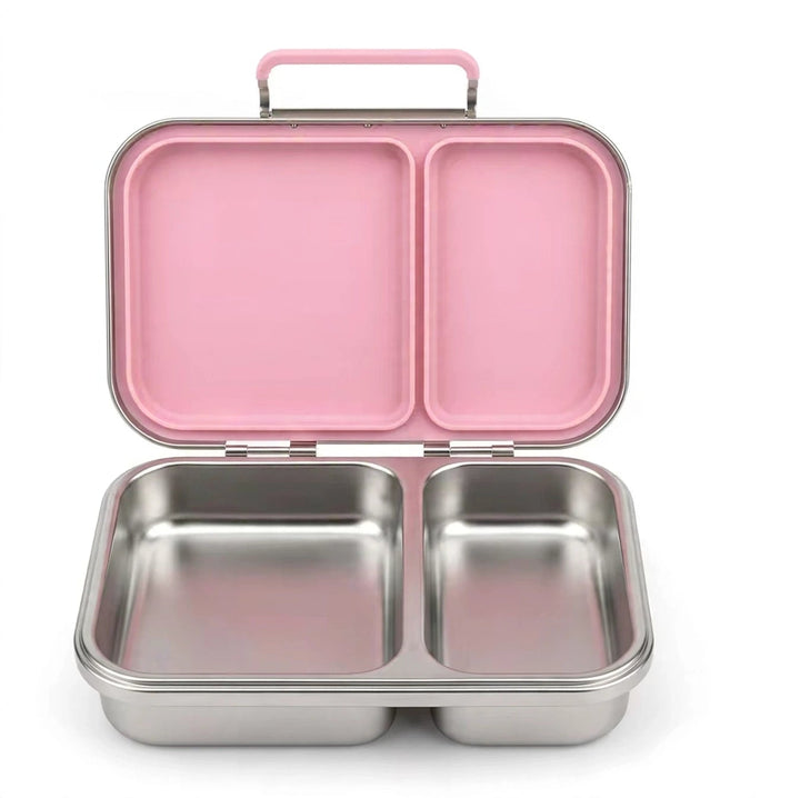 Stainless Steel 2 Compartment Bento Lunch Box