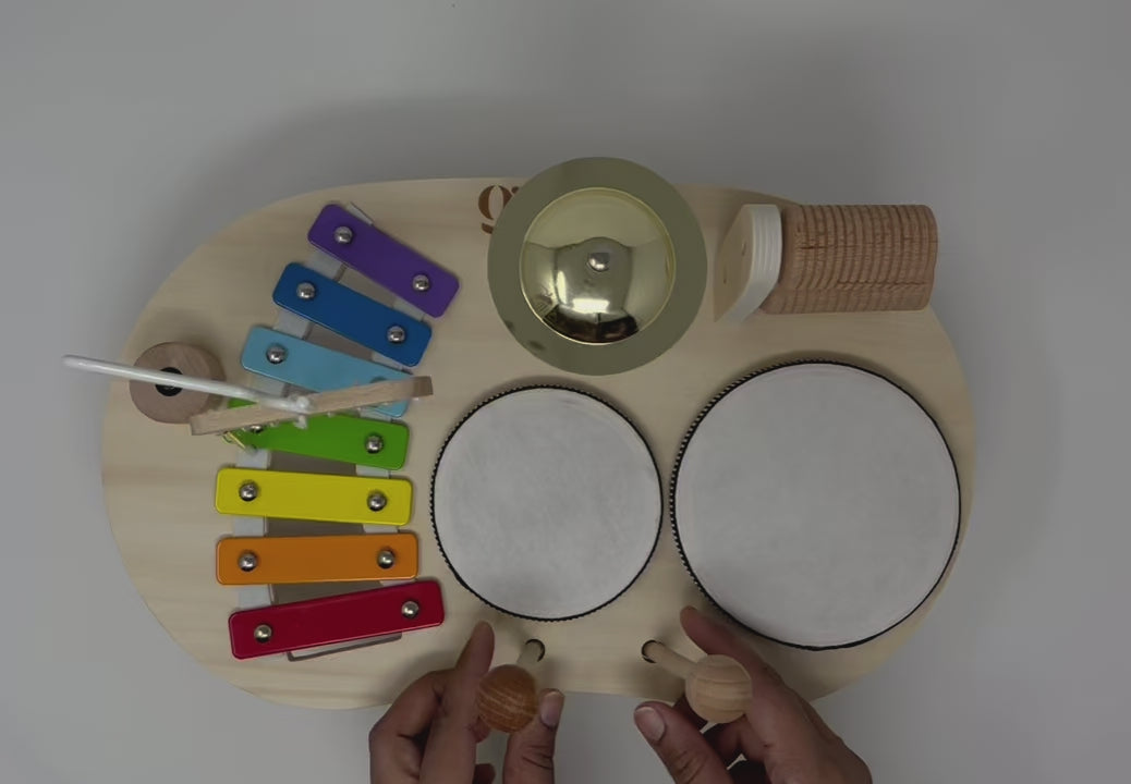 Instrument de musique en bois pour enfants | Music Maker | Jouet musical pour enfants