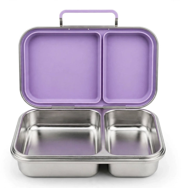Stainless Steel 2 Compartment Bento Lunch Box
