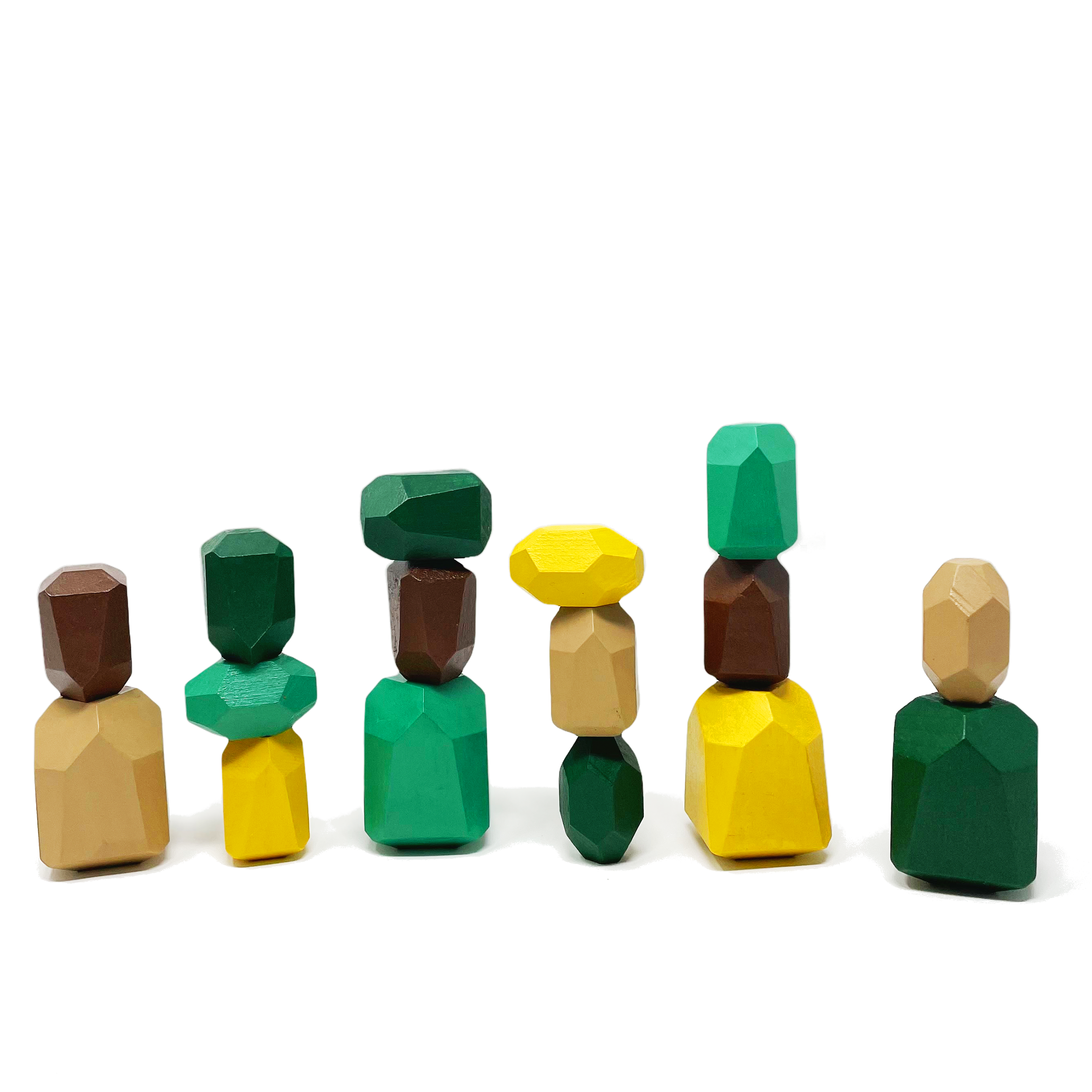 Stacking Blocks | Earth | Set of 16 – Green Walnut Inc.