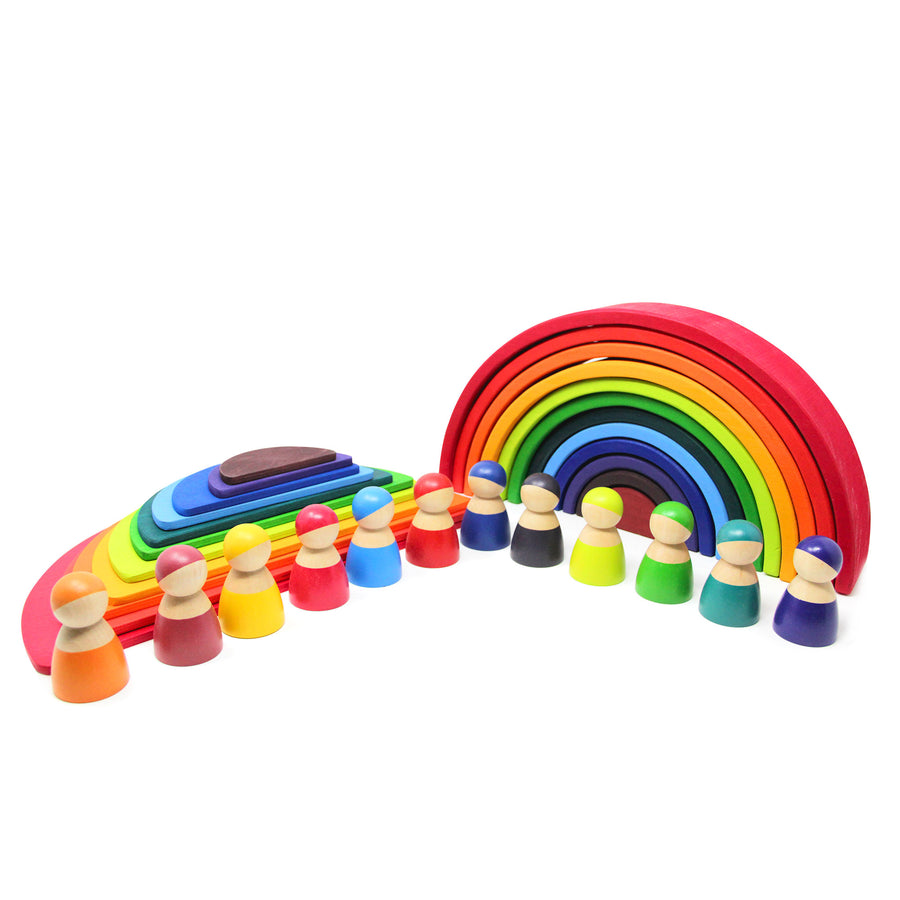 Large Rainbow Stacker Bundle - Green Walnut Inc.