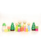 Pastel Rainbow Christmas Peg Doll Set - Green Walnut Inc.