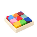 Geometric Wooden Puzzle Blocks - Green Walnut Inc.