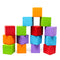 Wooden Stacking Cubes Set of 15 - Rainbow - Green Walnut Inc.