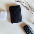 Leather Pop Up Wallet | Genuine PU Minimalist Cardholder | Mens Wallet | Mens Slim Card Holder | RFID Blocking | Automatic Wallet - Green Walnut Inc.