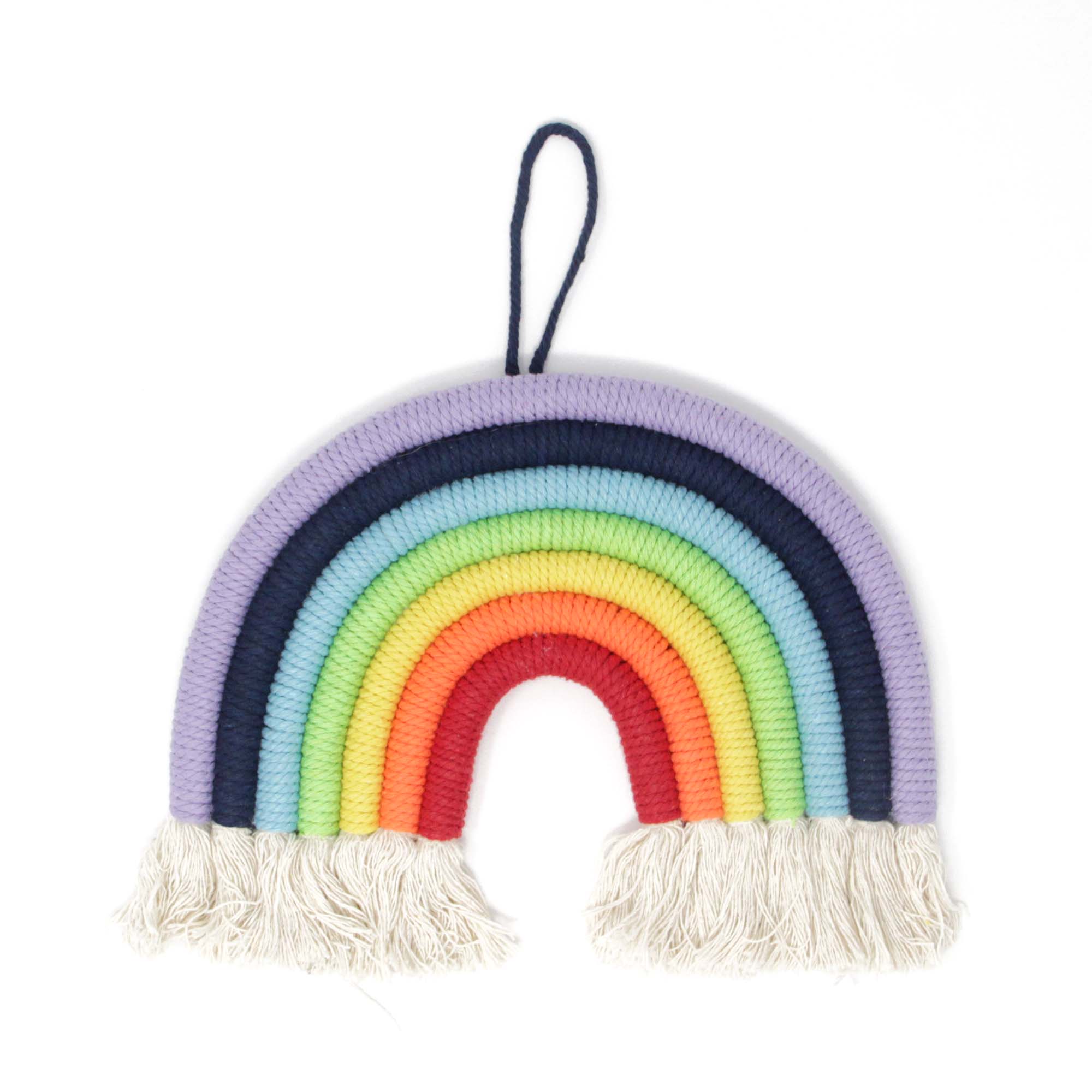 Top Rainbow wall hanging, macrame wall hanging