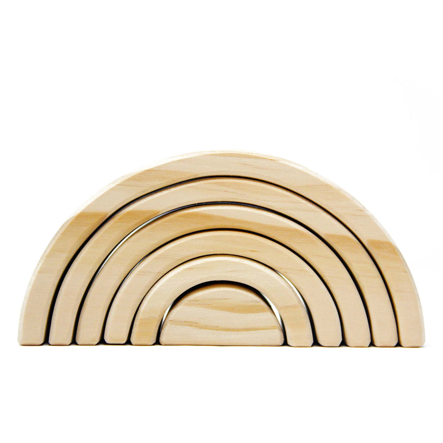 Natural Rainbow Stacker - Green Walnut Inc.