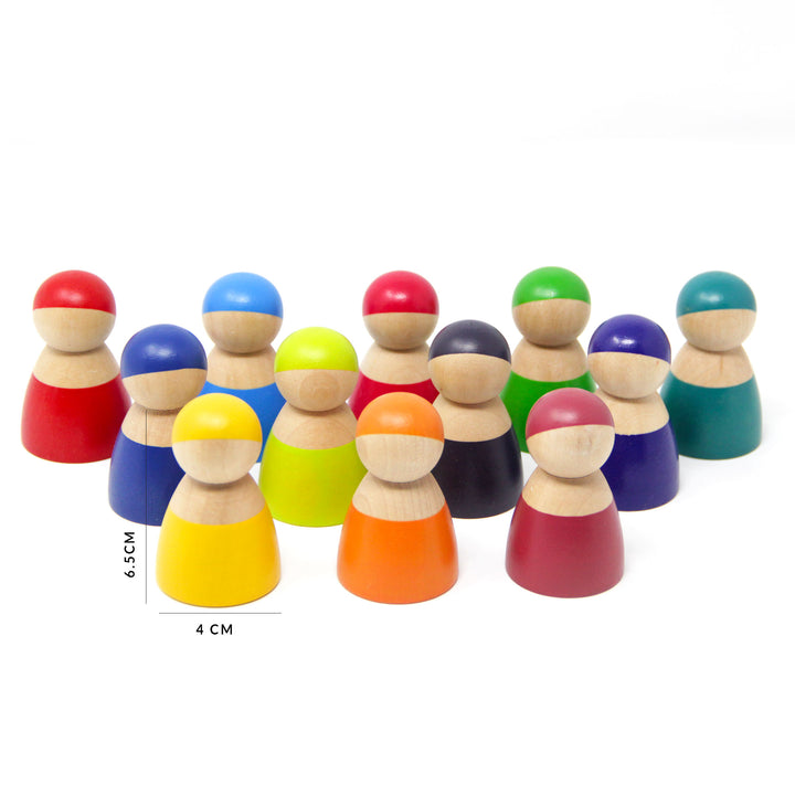 Large Rainbow Stacker Bundle - Green Walnut Inc.