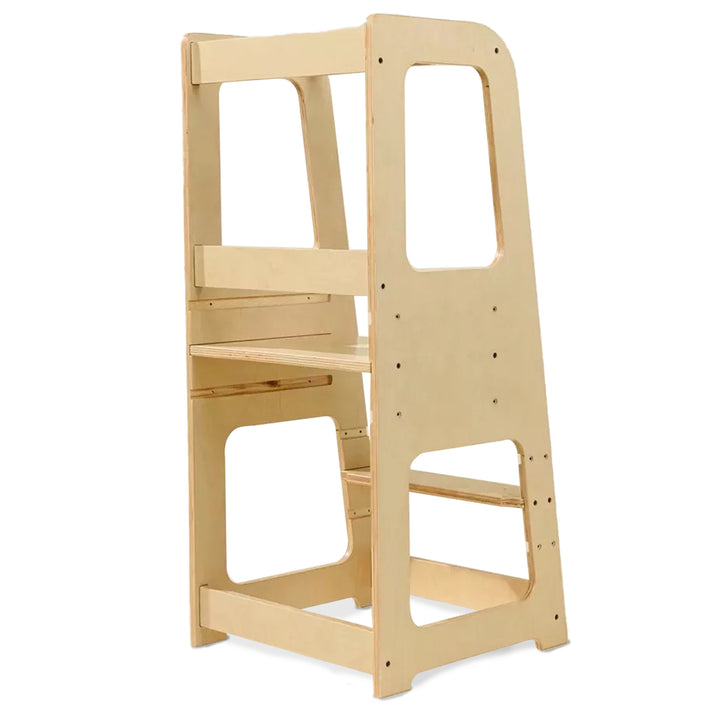 Kids & Toddler Learning Tower | Kitchen Step Stool - Green Walnut Inc.