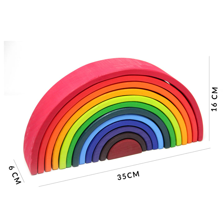 Large Rainbow Stacker Bundle - Green Walnut Inc.
